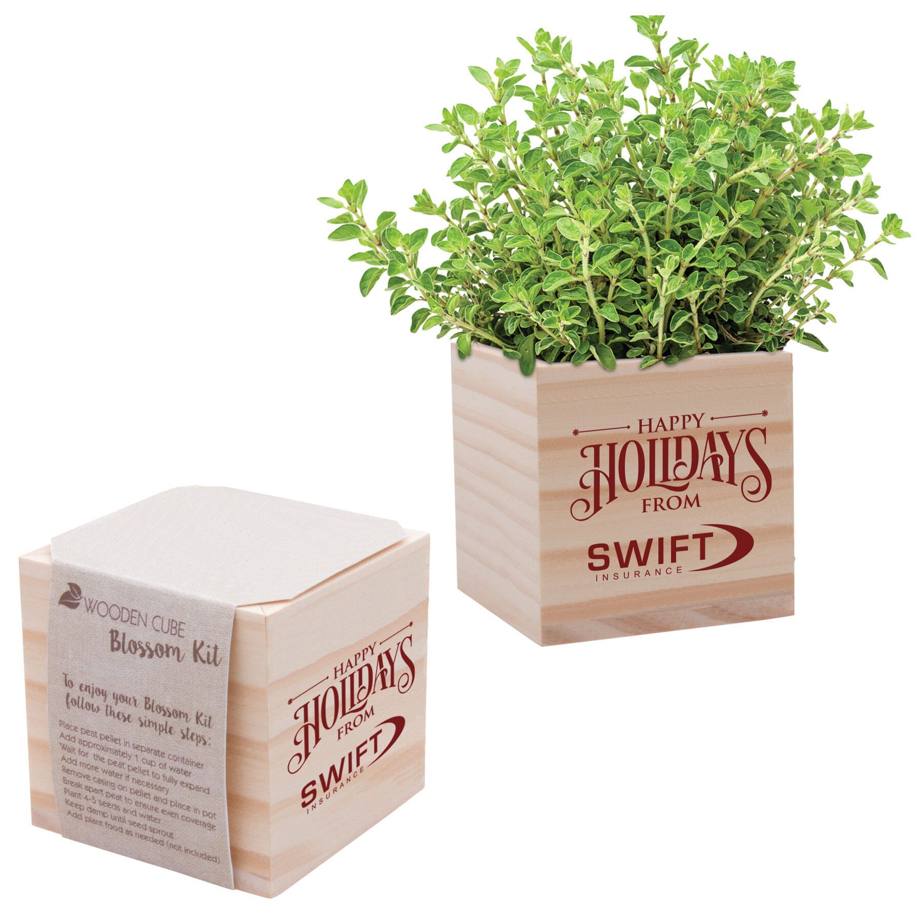 Personalized Wooden Planter Box