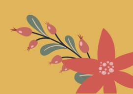 decorated flower