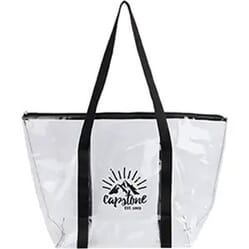 Urban Clear Zipper Tote