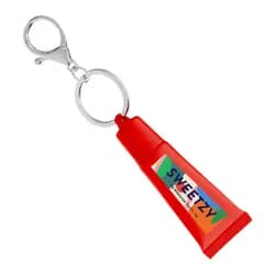 Squeeze Tube Lip Balm with Key Ring