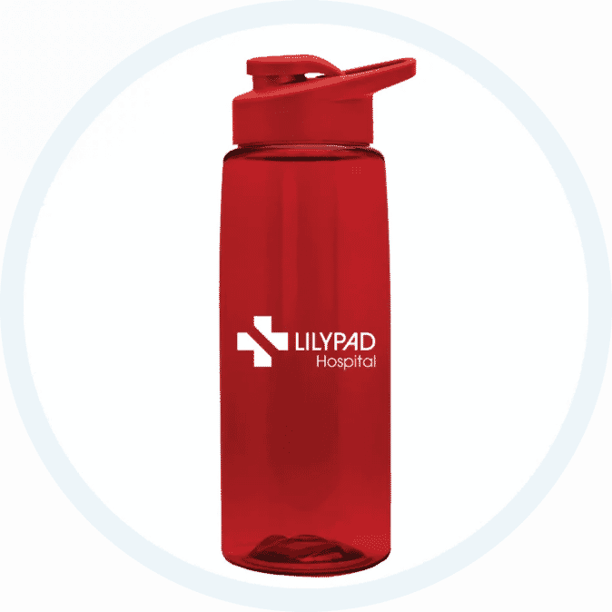 26 oz Tritan™ Flair Bottle with Drink-Thru Lid