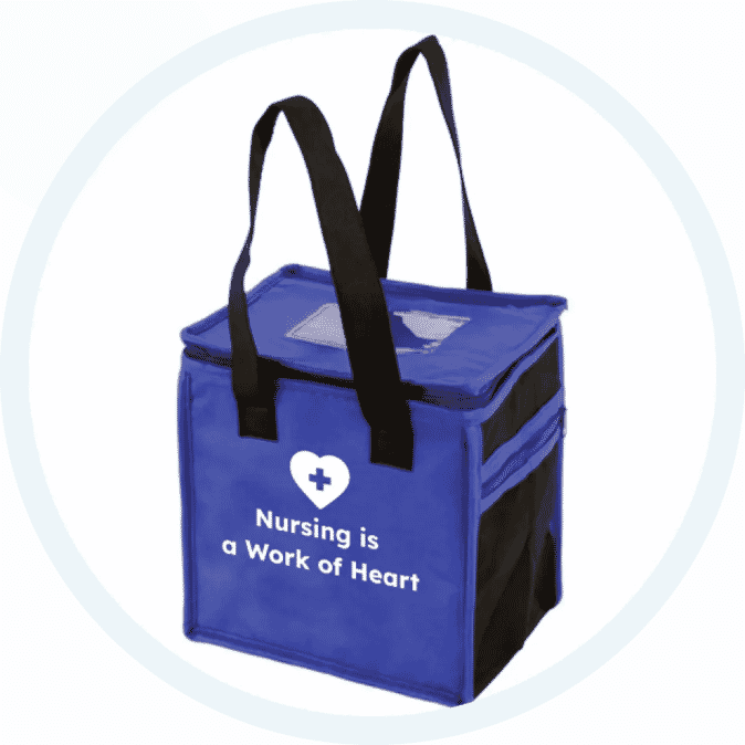 Two-Tone Lunch-N-Carry Enviro Tote