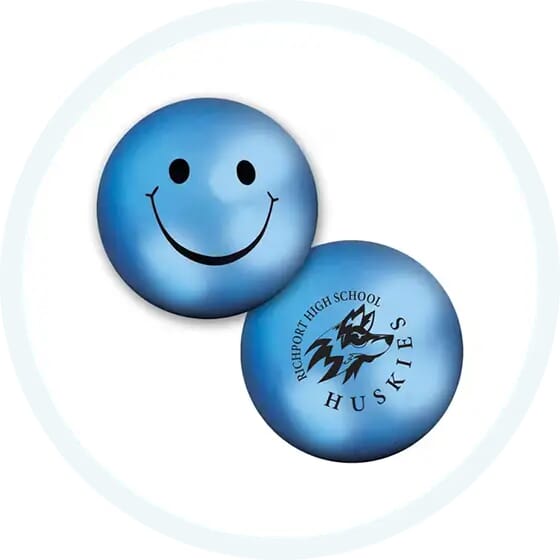 Mood Color Changing Smiley Face Stress Ball