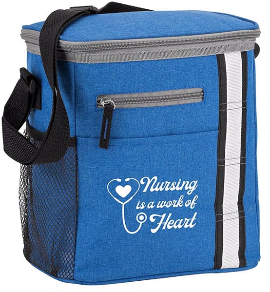 Lunch bag with nurse appreciation saying