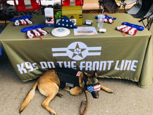 K9s On The Frontline event table