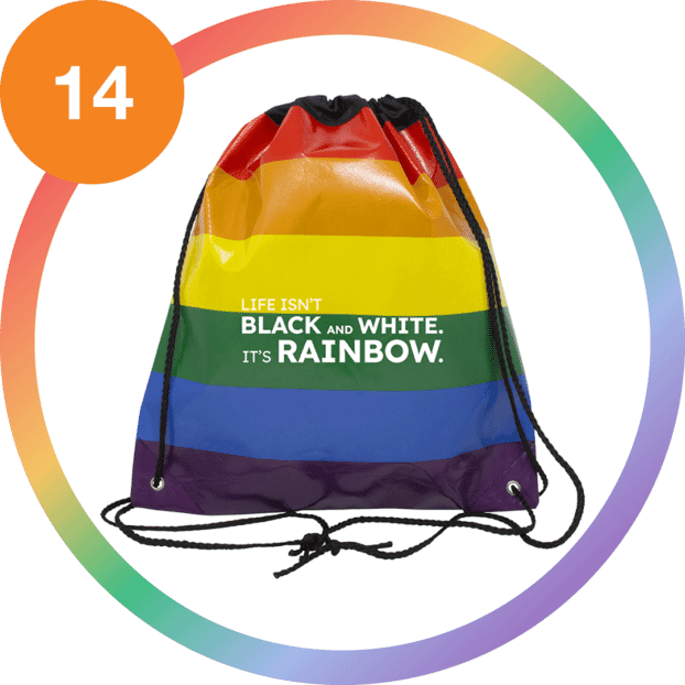 Life Isn't Black and White. It's Rainbow.