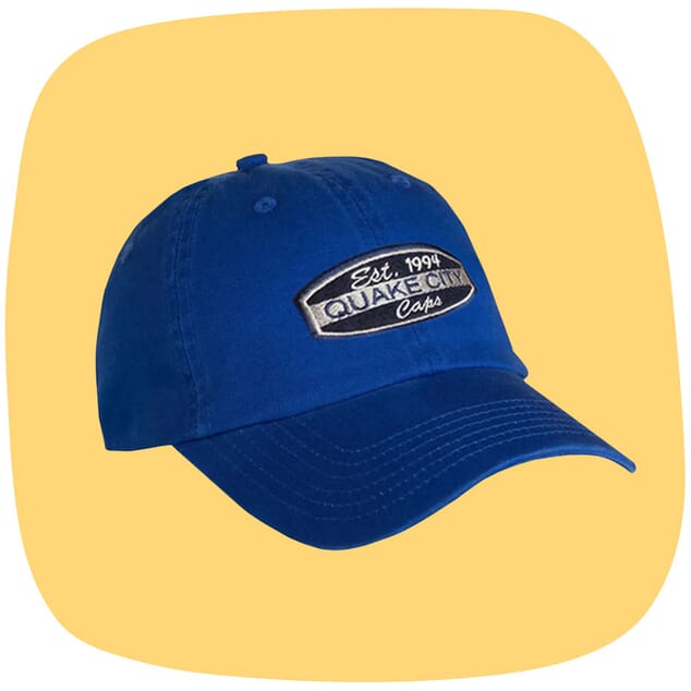 Twill chino baseball cap