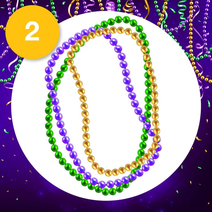 mardi gras beads