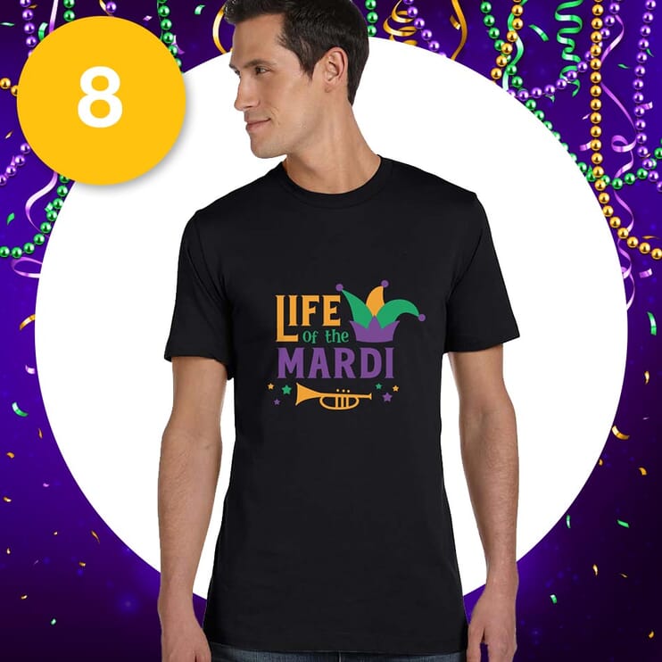 mardi gras t-shirt