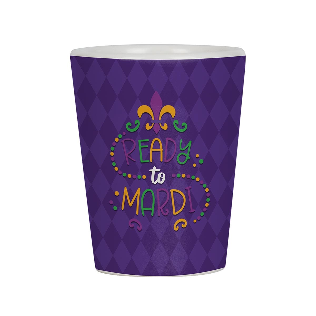 1.5 oz Full Color Collector Cup/Ceramic Shot Glass