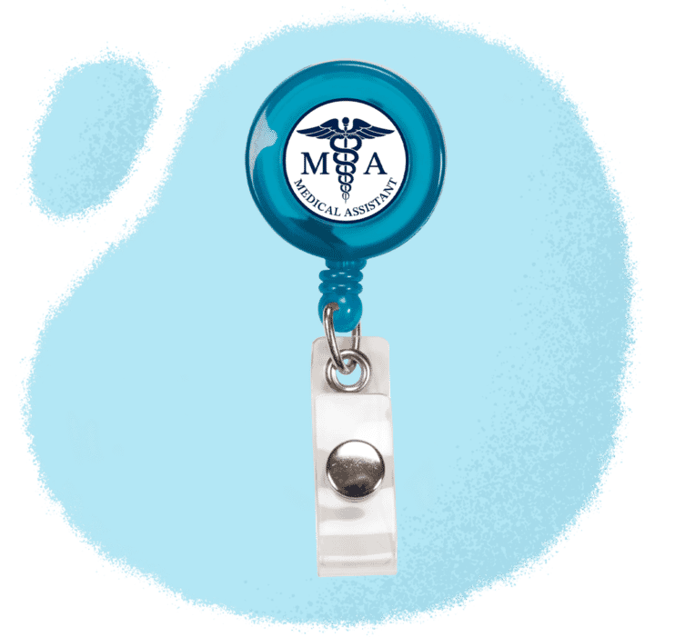 1. Quick Draw Retractable Badge Holder with Alligator Clip