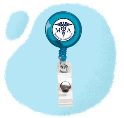 1. Quick Draw Retractable Badge Holder with Alligator Clip
