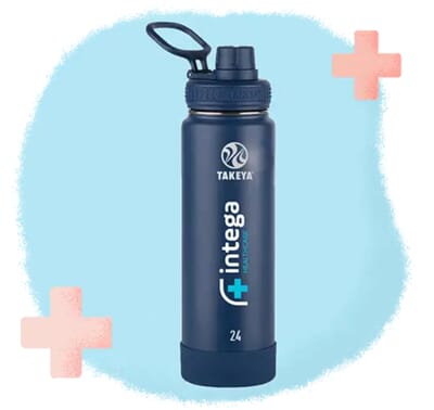 12. 24 oz Takeya® Water Bottle