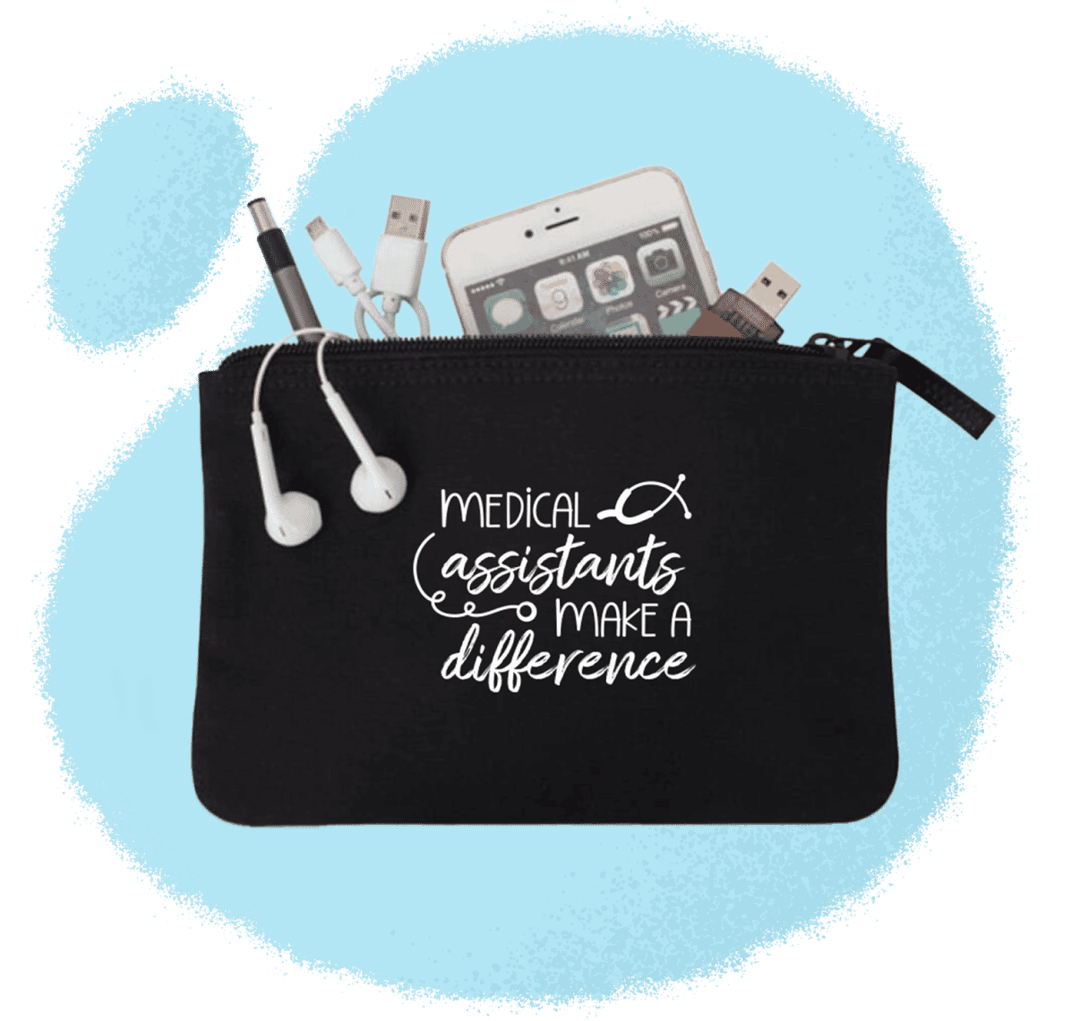 17. Ashley Canvas Accessory Pouch