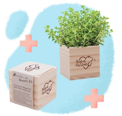8. Wooden Planter Block