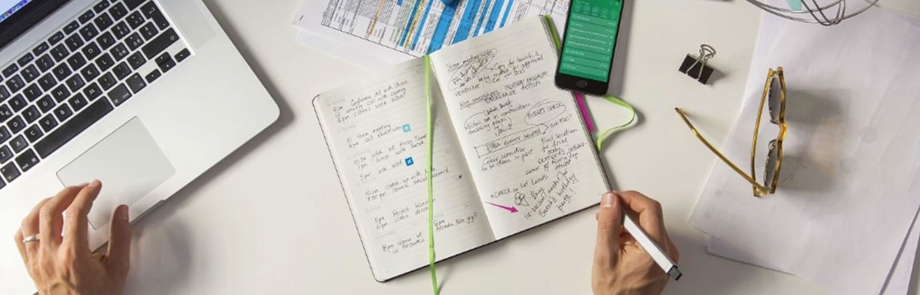 Custom Moleskine brand notebooks and journals