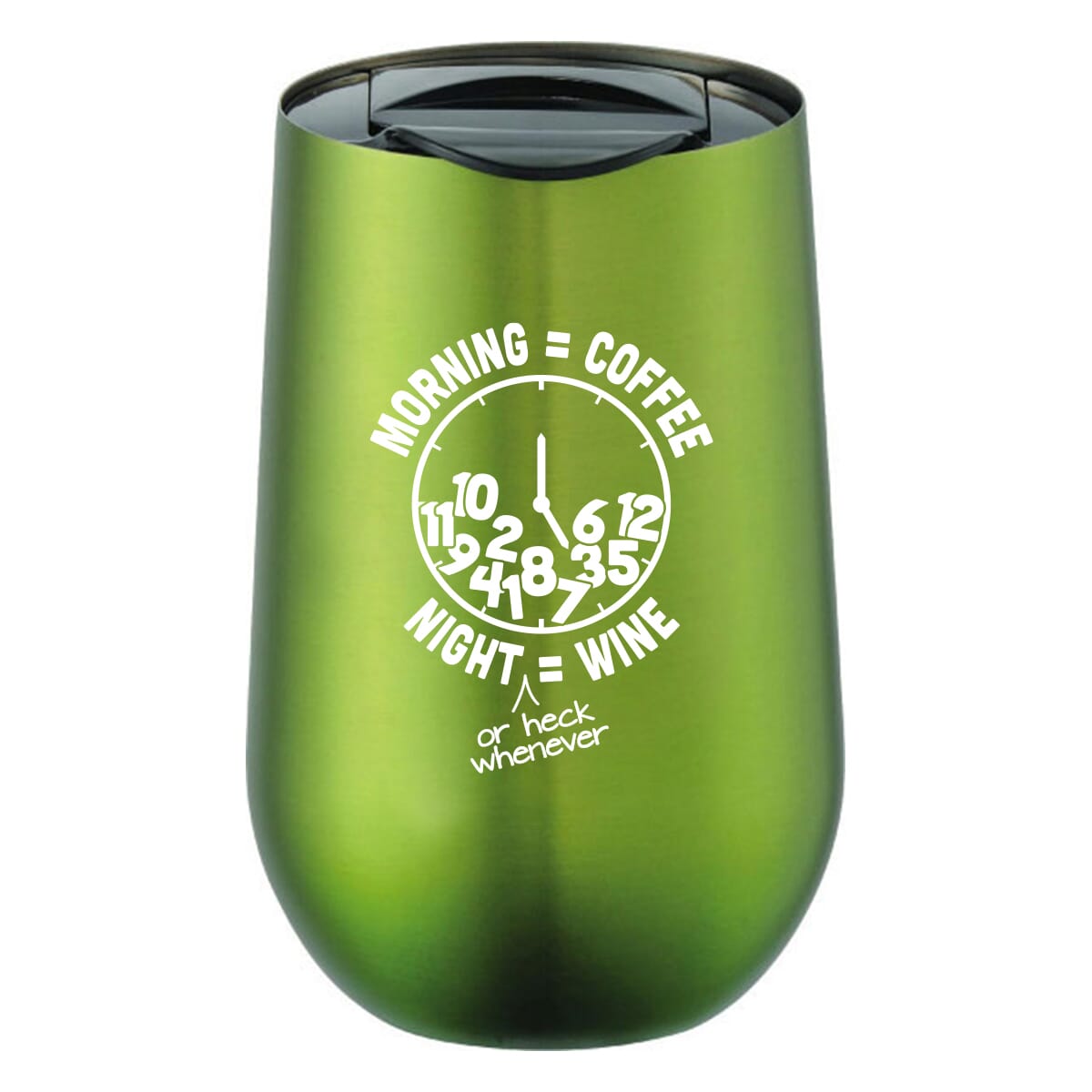 Stemless Wine Tumbler with Inspirational Quote Positivity Gifts for Friend Smooth Printed Design Will Not Peel Nor Crack