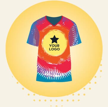 Customized Tie-Dye T-Shirt