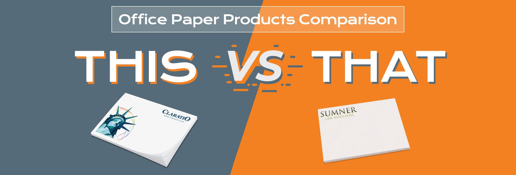 Difference between office paper products