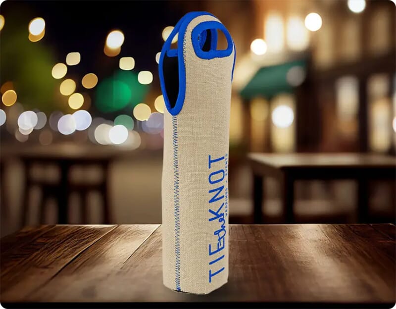 Custom Wine Tote