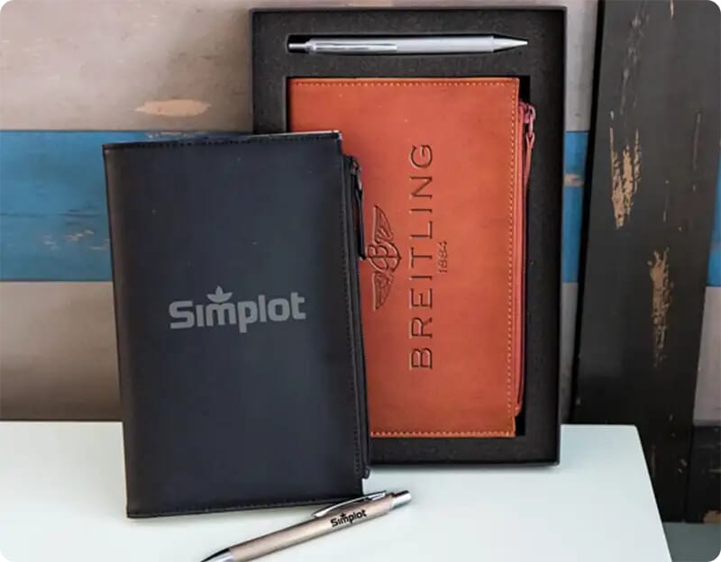 Notebook and Pen