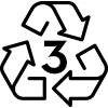 Plastic Recycle Code 3