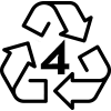 Plastic Recycle Code 4