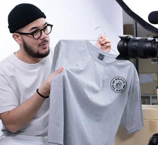 Custom merch for content creators