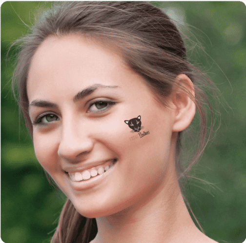 Custom Temporary Tattoos - Square
