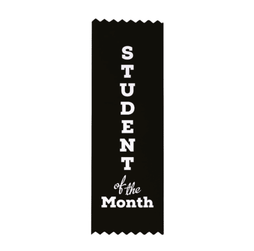 Vertical Custom Satin Ribbon