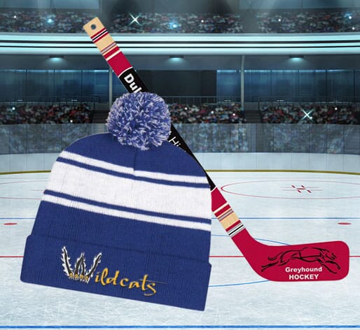 Custom Hockey Team Apparel and Promotional Giveaways