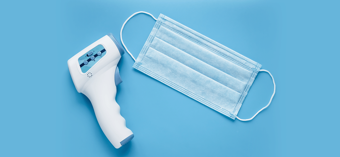 promo trends thermometers and face masks