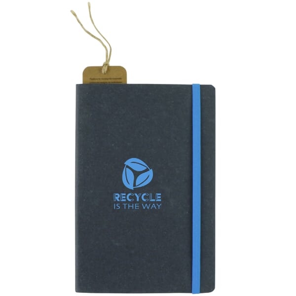 recycled bonded leather notebook