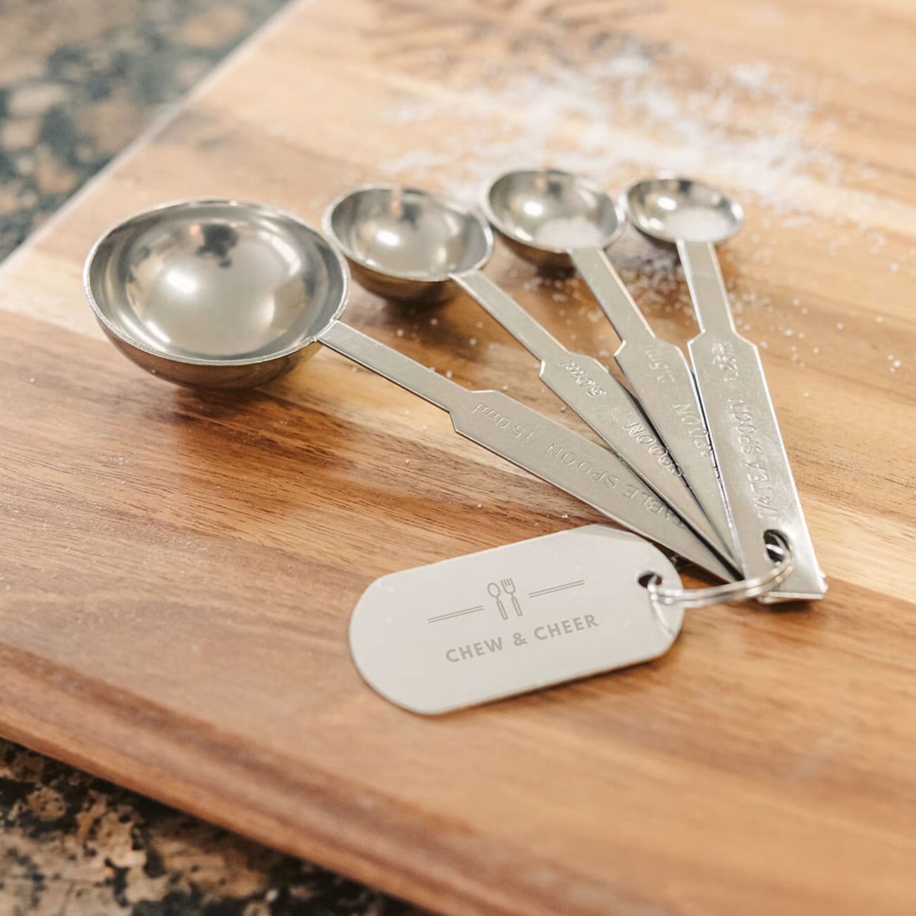 Custom measuring spoons