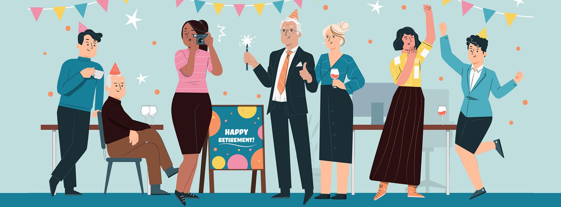 Fun Retirement Party Ideas for Work: Gifts, Décor, Music