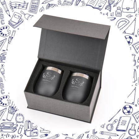 wine tumbler gift set