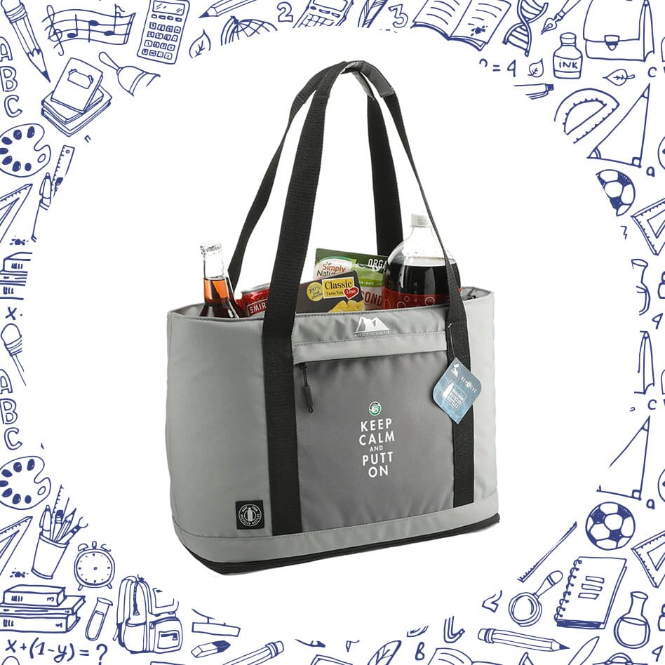 expandable cooler tote bag