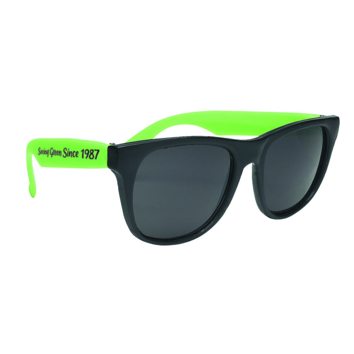 recycled sunglasses with logo