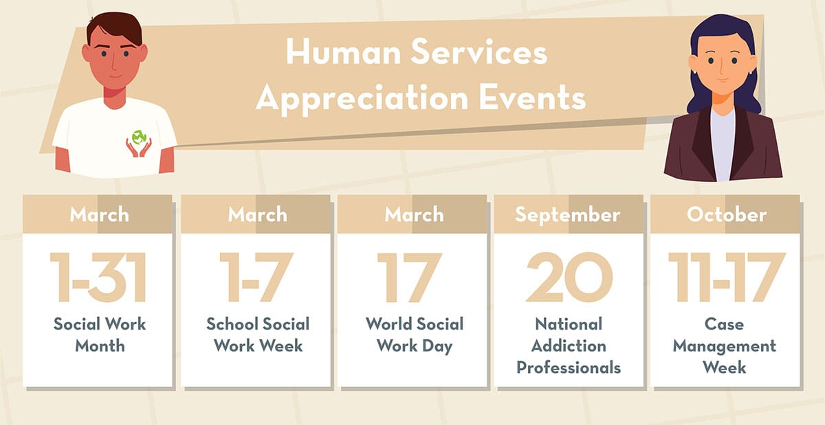 Healthcare appreciation holidays calendar