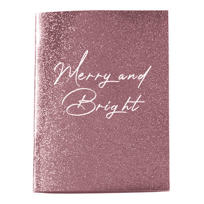 Mini Glitter Notebook