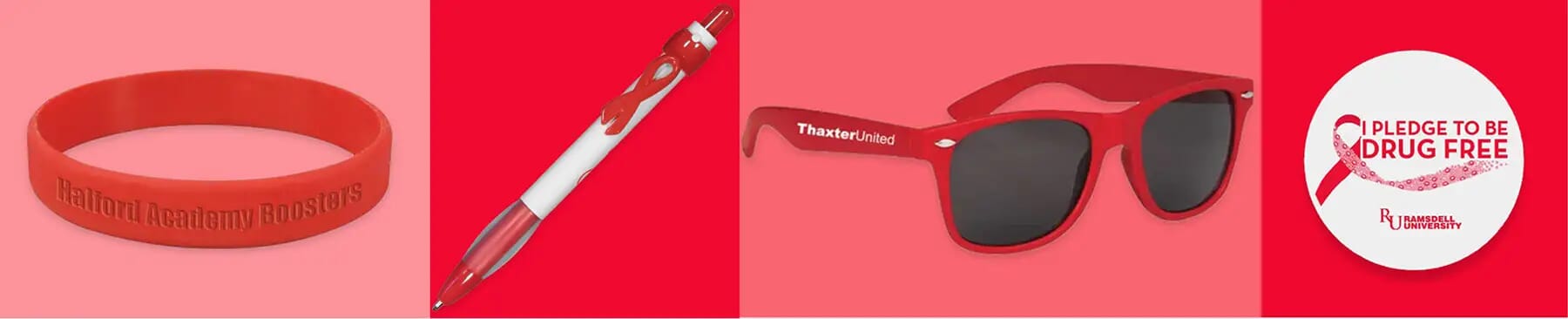 Red Ribbon Week Ideas & Promotional Items to Support Substance Abuse Awareness