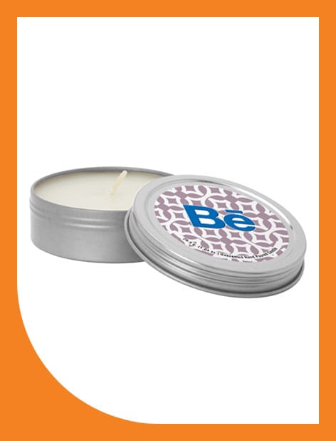 2 oz Lemon Verbena Candle in Screw-Top Metal Tin