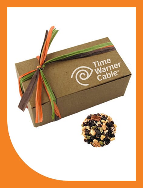 40. Kraft Gift Box With Cherry Berry Mix