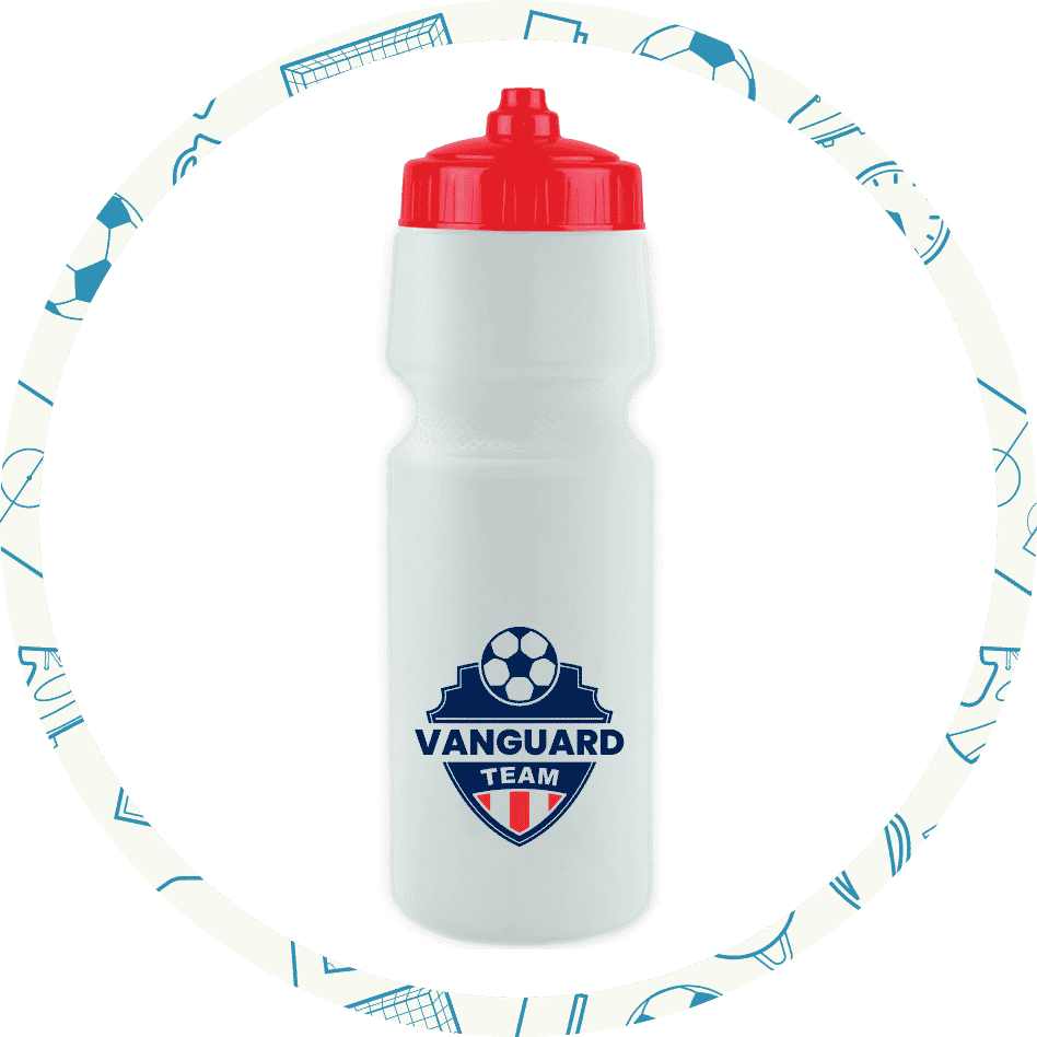 Custom Soccer Water Bottles
