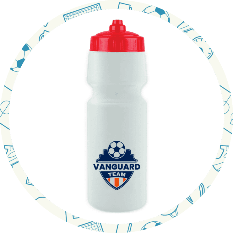 Custom Soccer Water Bottles