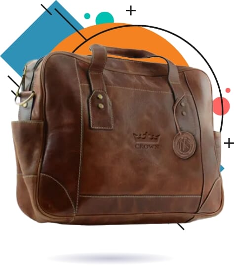 Top Professions Genuine Leather Messenger Bag