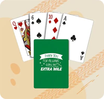 19. Playing Cards with Solid Backs