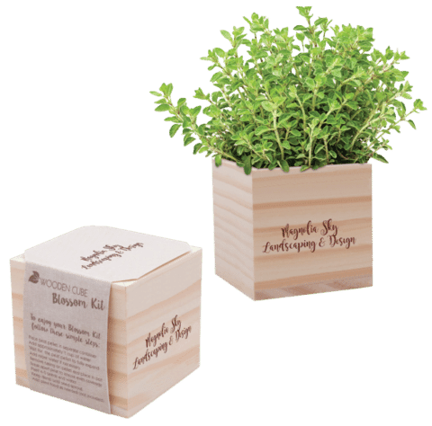 Wooden Planter Block