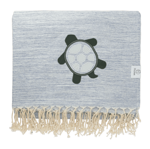 Hilana Upcycled Yalova Ultra Soft Marbled Blanket