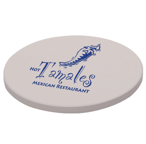 Round Absorbent Stone Coaster